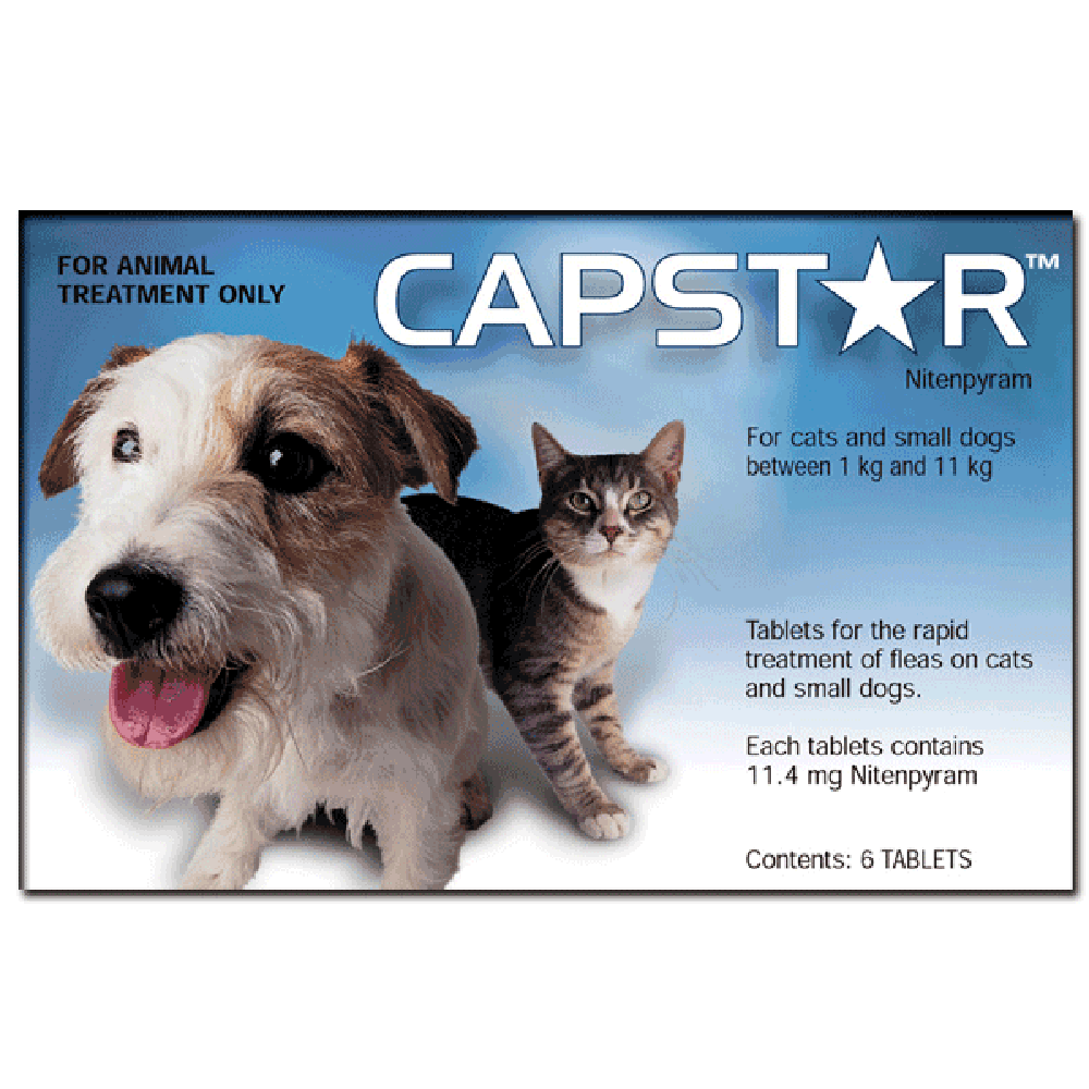 Capstar Small Dog And Cat Tablets 6 Pack