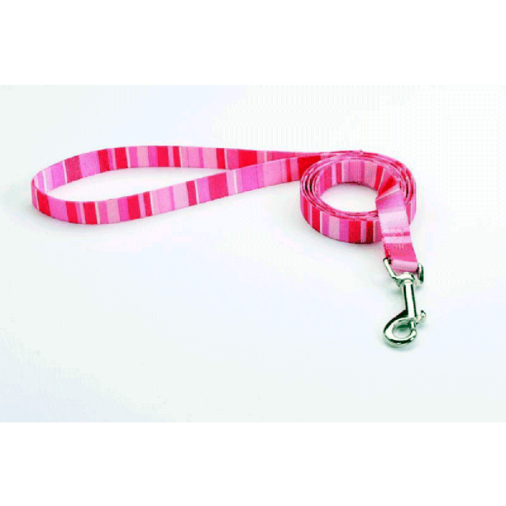 TuffLock 180cm Leash, Stripeez Pink,SM