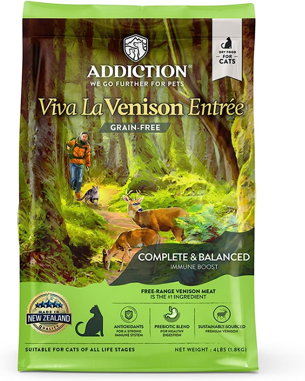 Addiction Viva La Venison Cat Food