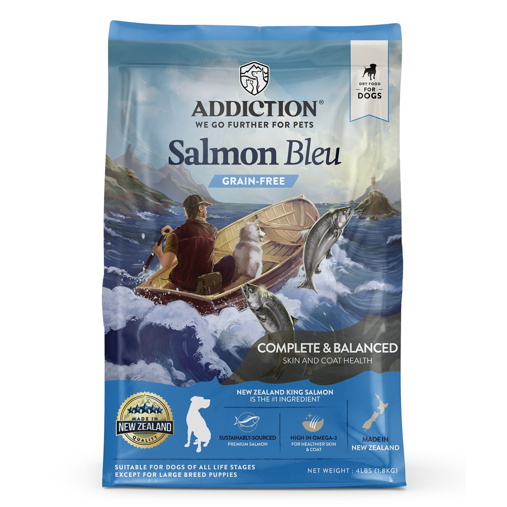 Addiction SalmonBleu Grain Free Dog Food