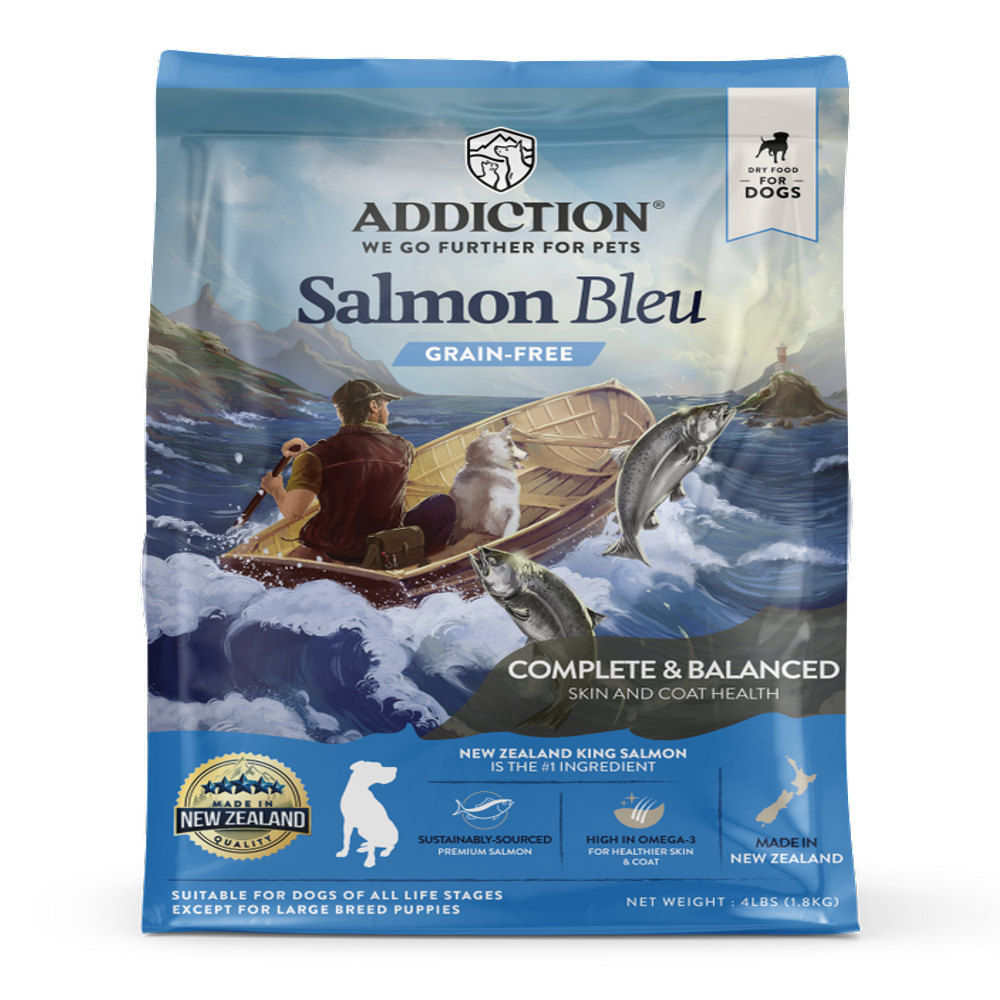 Addiction SalmonBleu Grain Free 4 lb