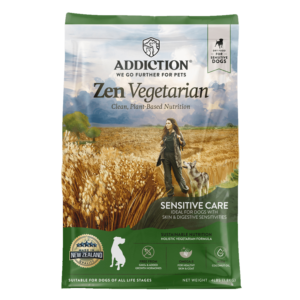 Addiction Zen Vege Dry Dog Food 4lb