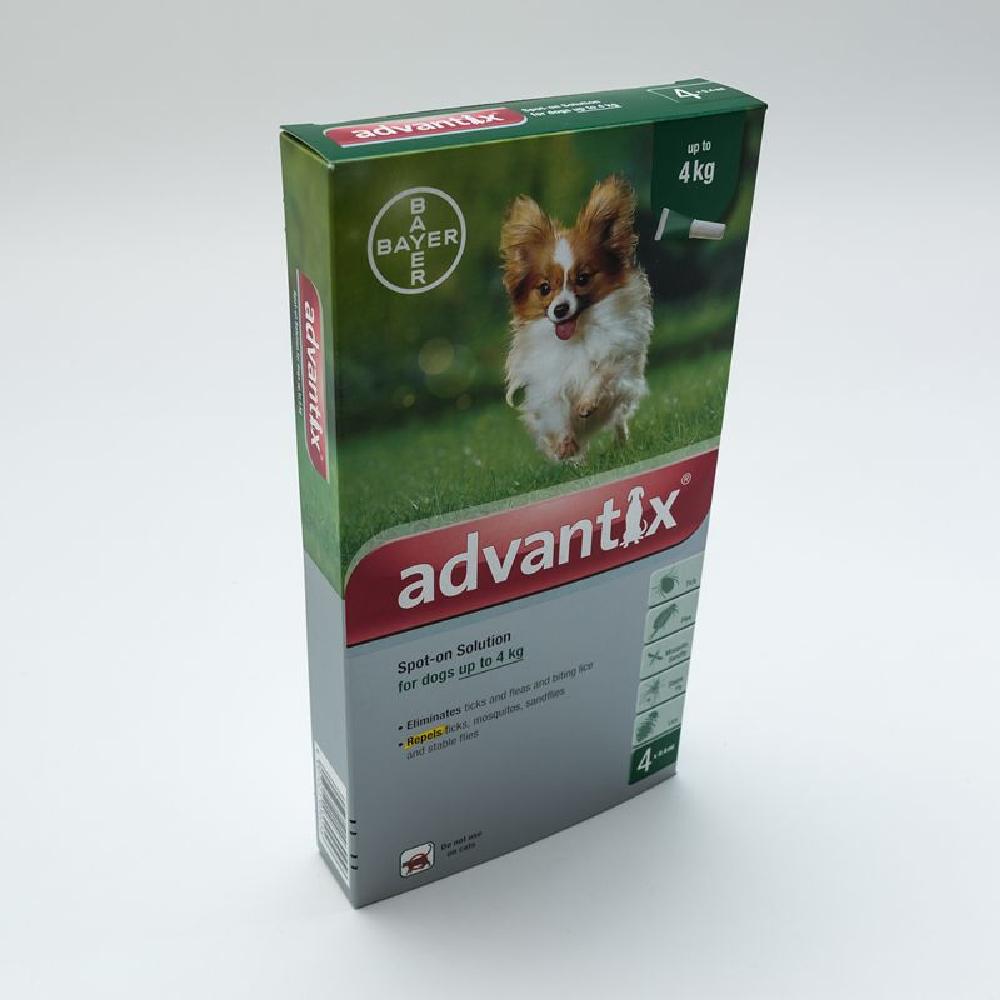 Advantix Small Dog Under 4 Kg 8 Pk(4X2)