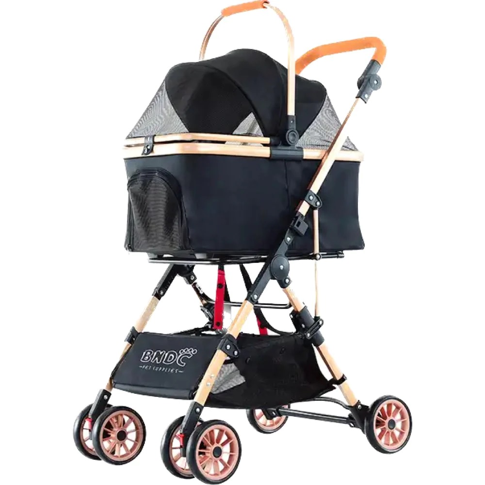 BNDC Pet Stroller For Dogs And Cats 103 Black
