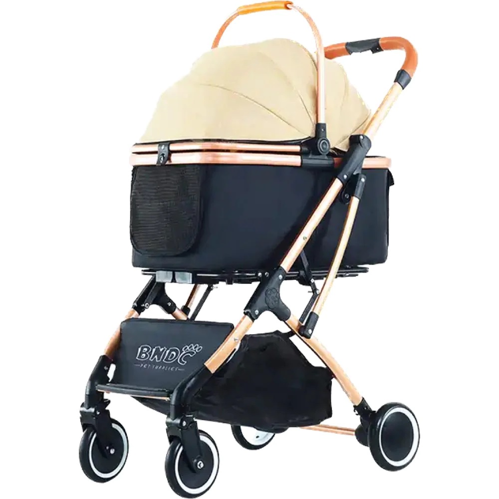 BNDC Pet Stroller For Dogs And Cats 106 Khaki