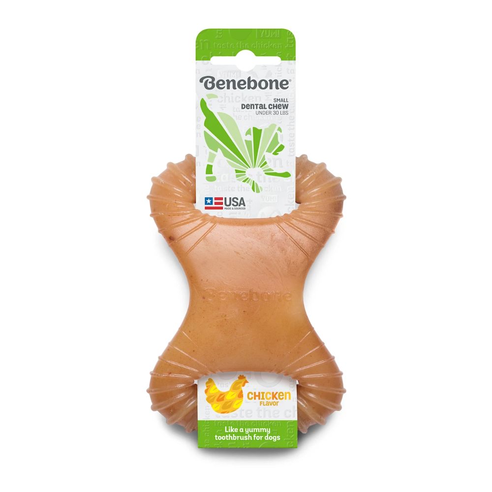 Benebone Dental Chew Chicken Dog Toy S