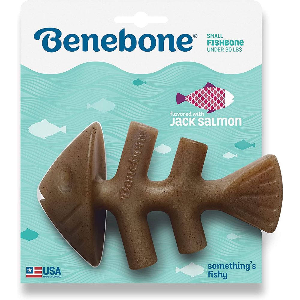 Benebone Fishbone Dog Toy S