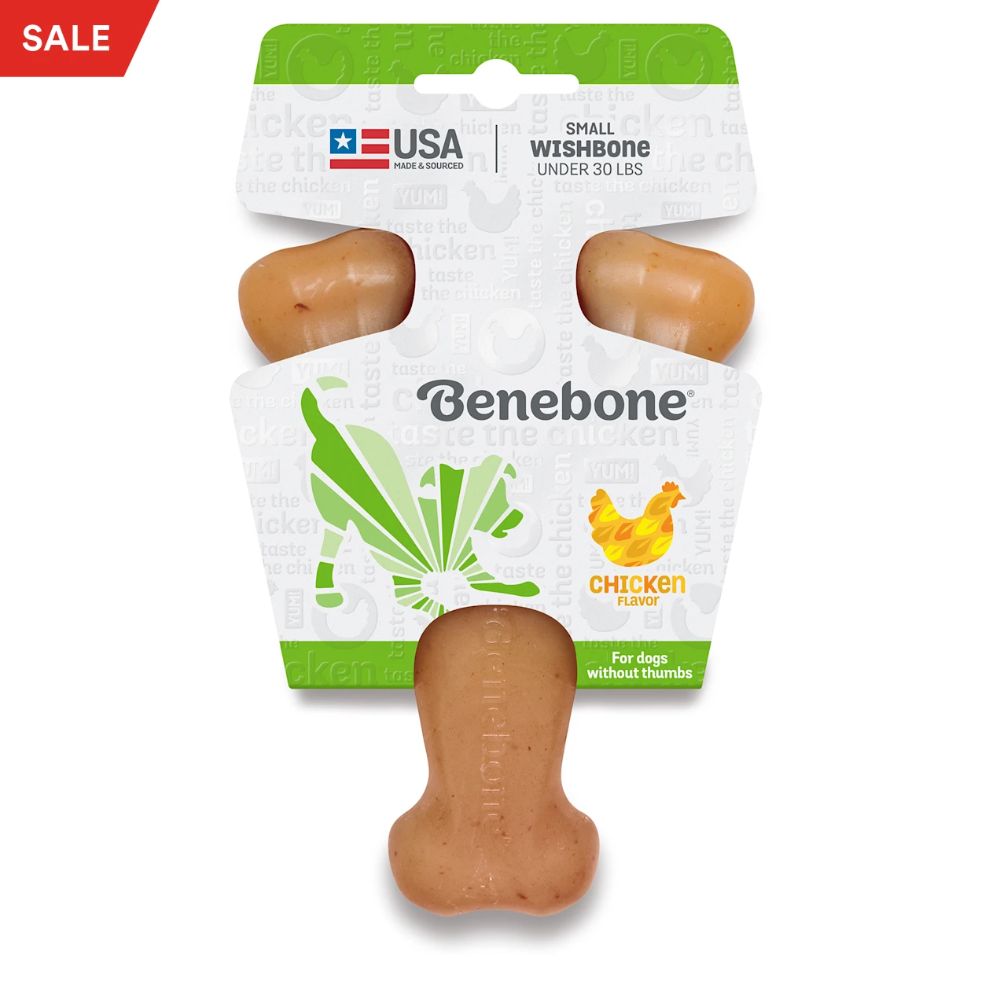 Benebone Wishbone Chicken Dog Toy