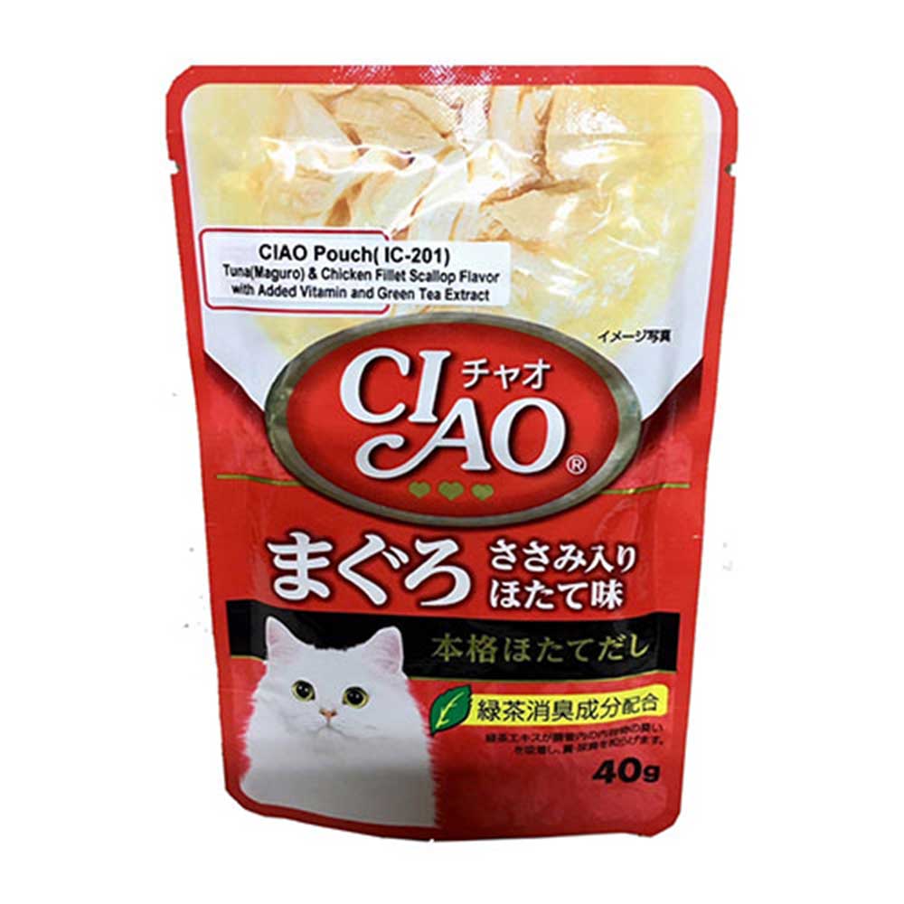CIAO Creamy Soup Tuna Chicken Scallop