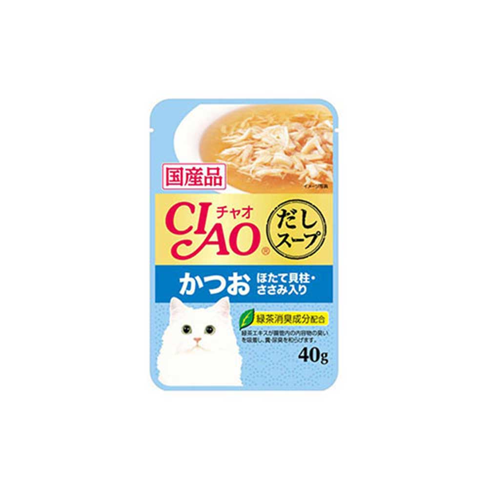 CIAO Clear Soup Katsuo Scallop Chicken