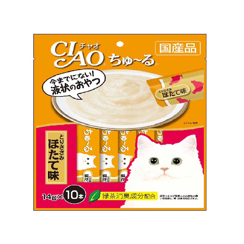 CIAO Churu Chicken Fillet Scallop Flavor