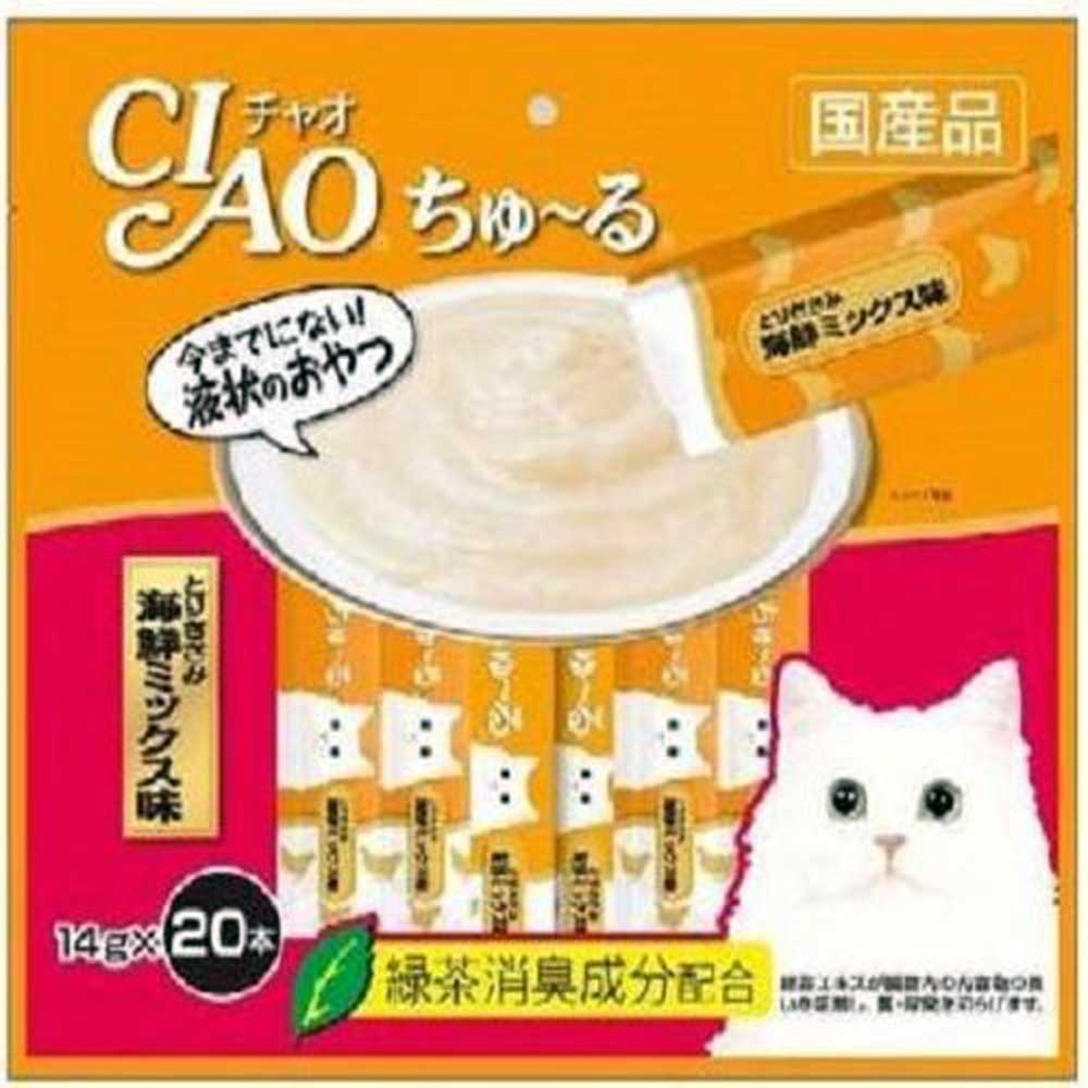 CIAO Chu Ru Chicken Fillet SeaFood Mix