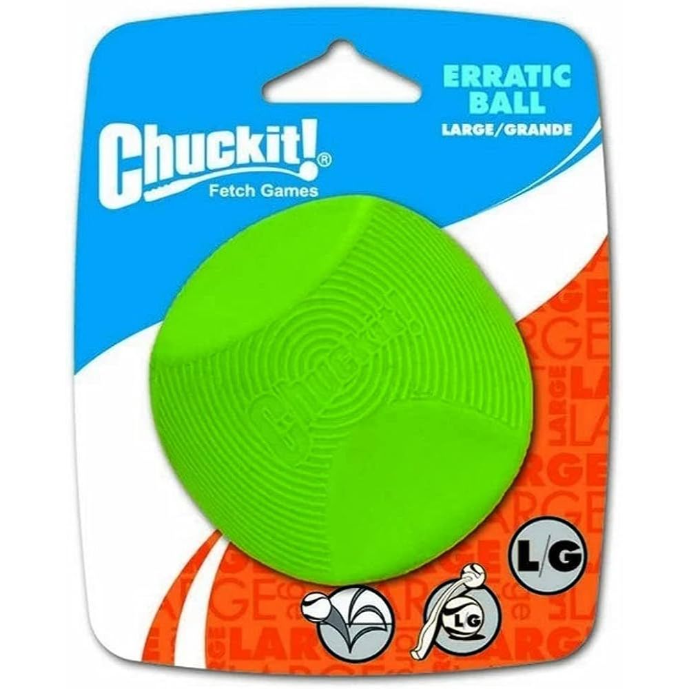 Chuckit Erratic Ball For Dogs 1-Pk L
