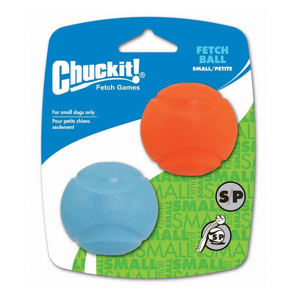 Chuckit Fetch Ball For Dogs 2-Pk S
