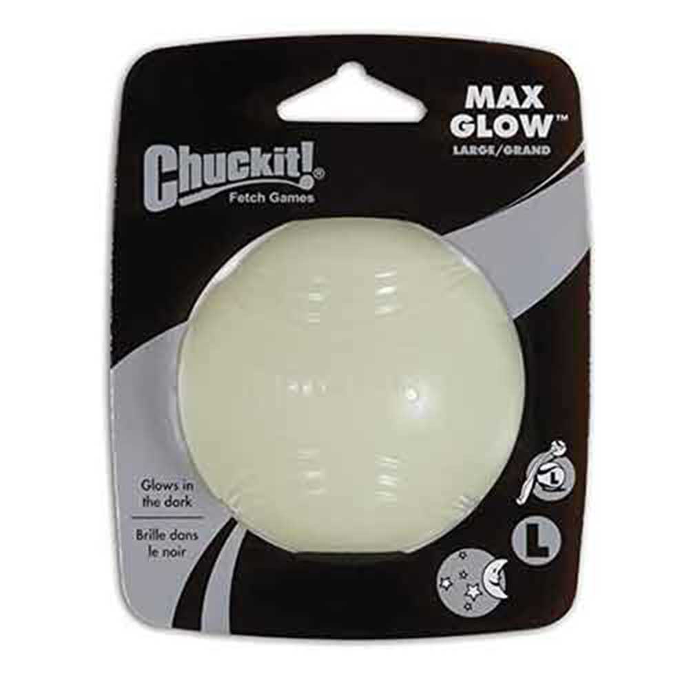 Chuckit Max Glow Ball Large 7.5Cm