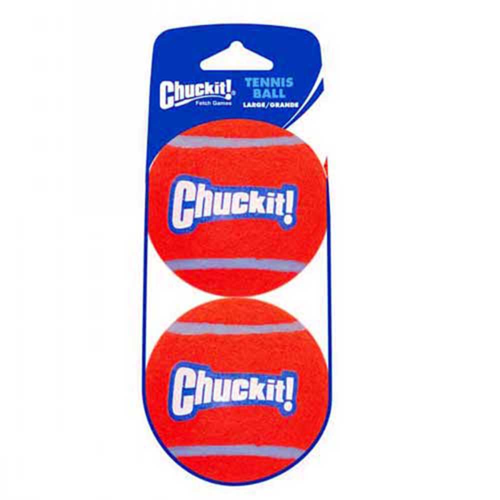 Chuckit Tennis Ball L (7Cm D) 2Pk (Slee