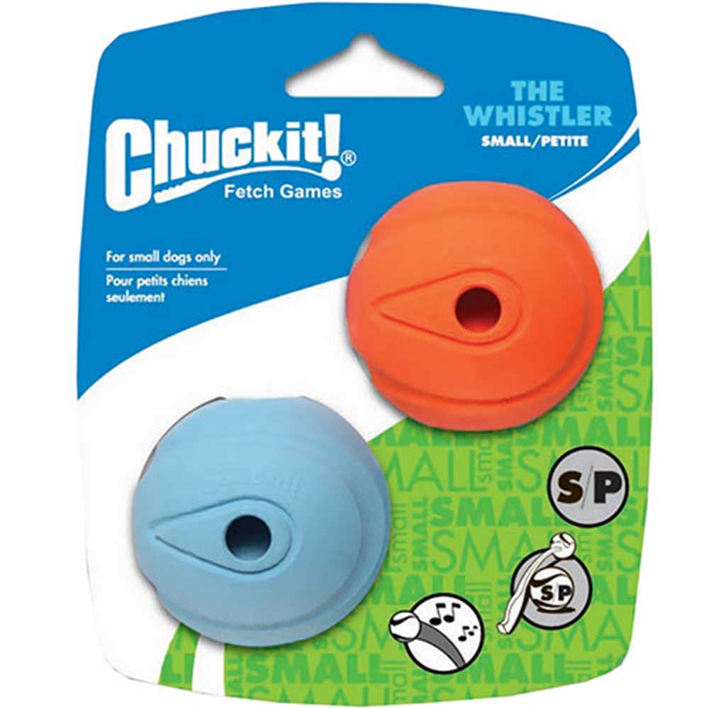 Chuckit Whistler Ball S 2" (5Cm) 2Pk