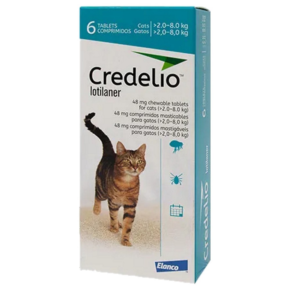 Credelio 48mg Chew Tabs For Cat 6Pk