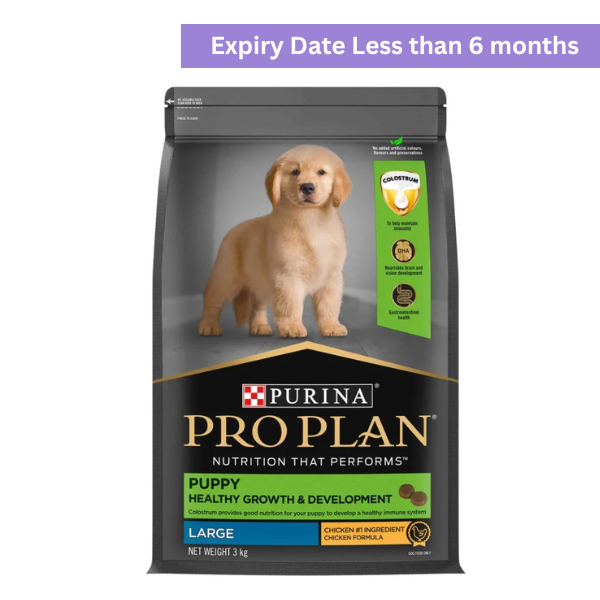 ProPlan Dog Dry Puppy Large Healthy Growth&Dev. (Chicken) 3kg -NX <6MTH