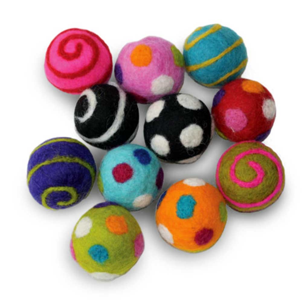 1.5" Balls - 6pc/pack Toy for Cats