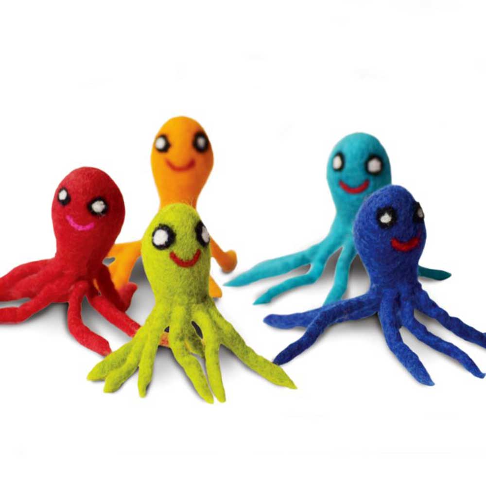 Octopus - 3pc/pack Toy for Cats
