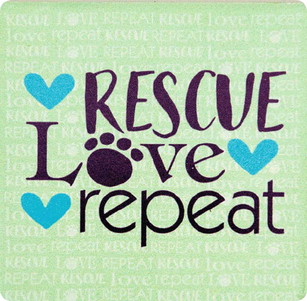 Stone Coaster - Rescue Love Repeat