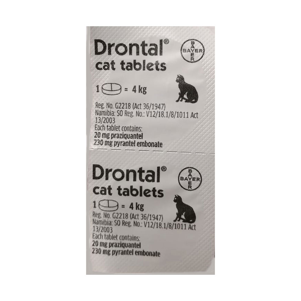 Drontal Cat Tablets 2 pack