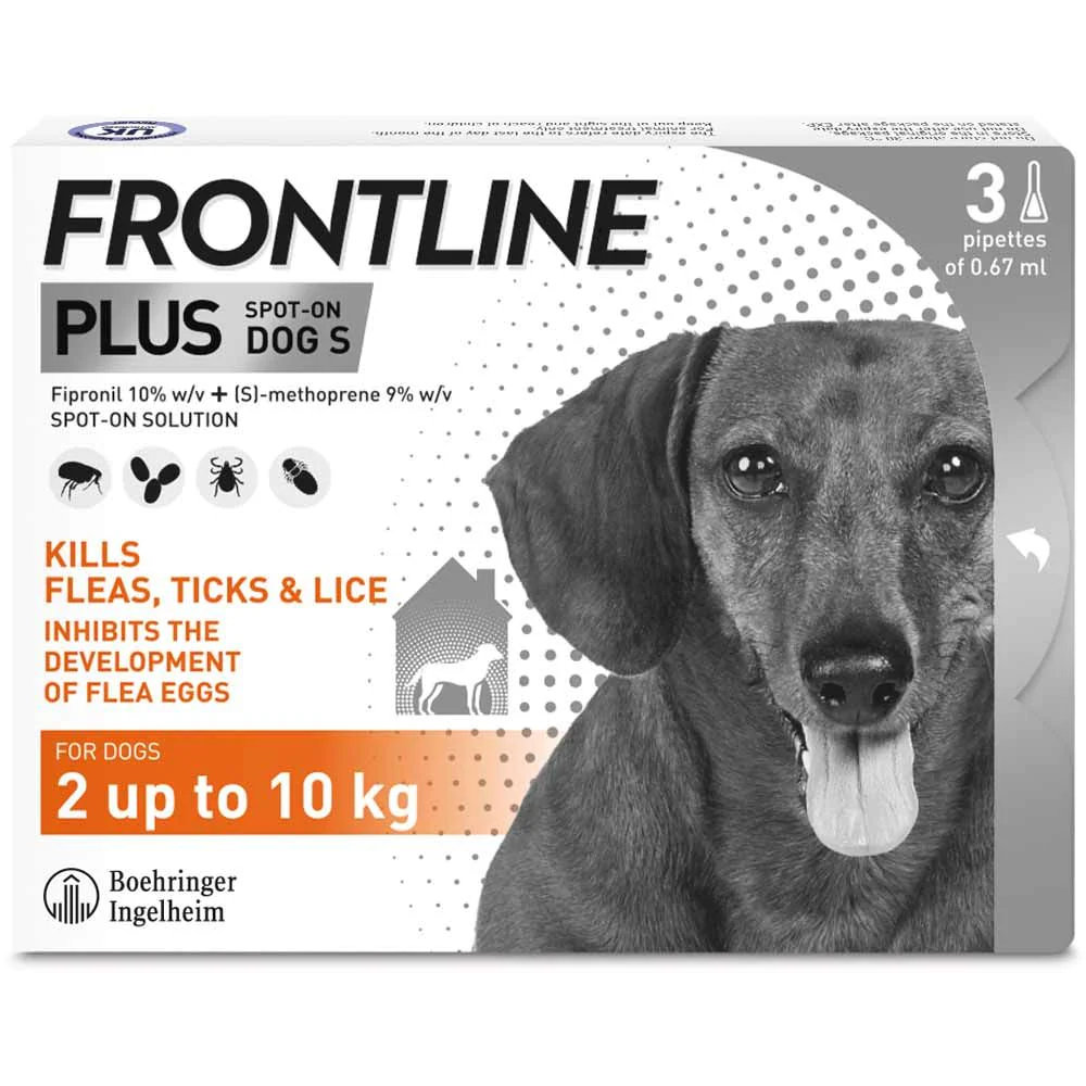 Frontline Plus 3 Pack Dogs