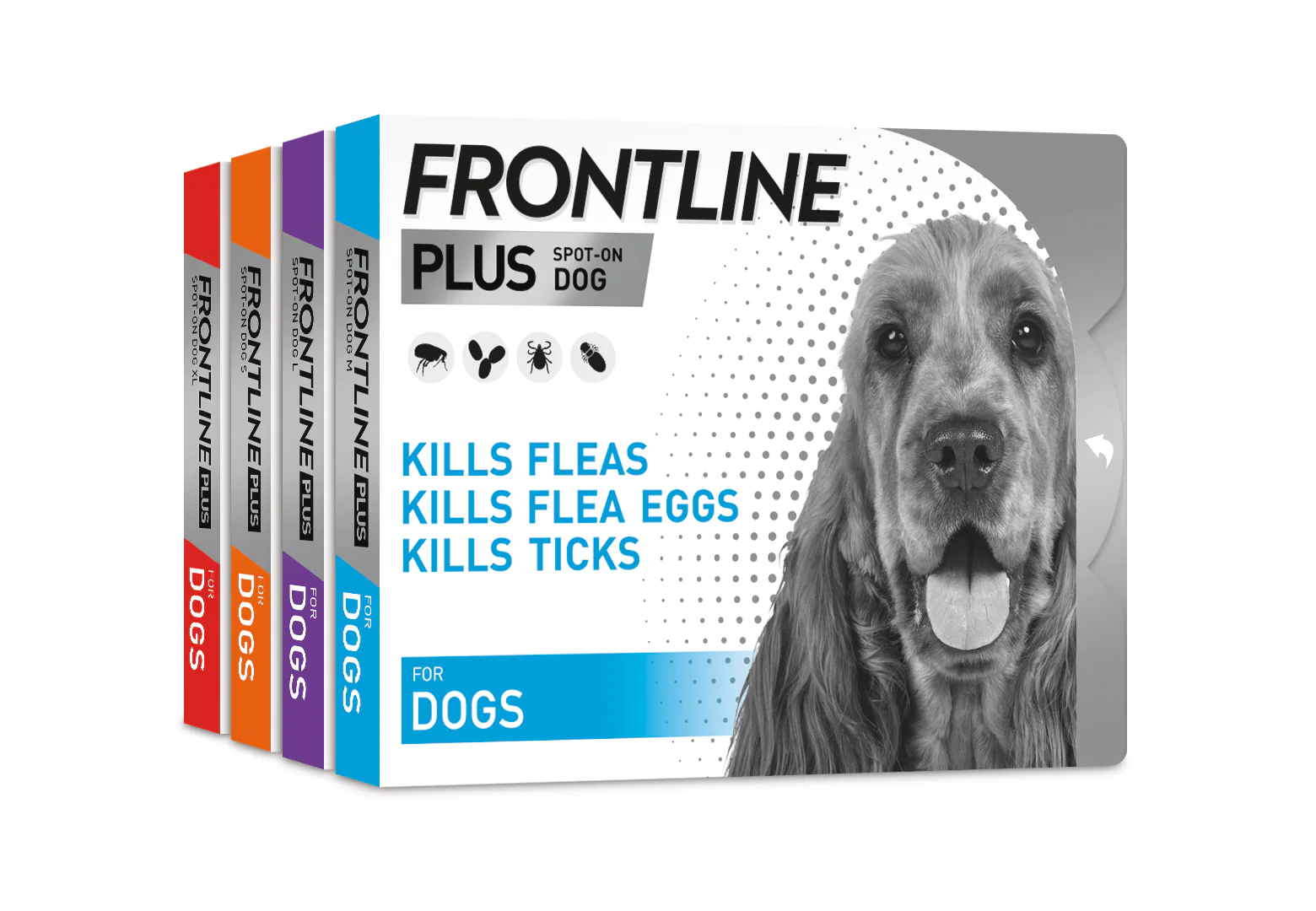 Frontline Plus 3 Pack Dogs 
