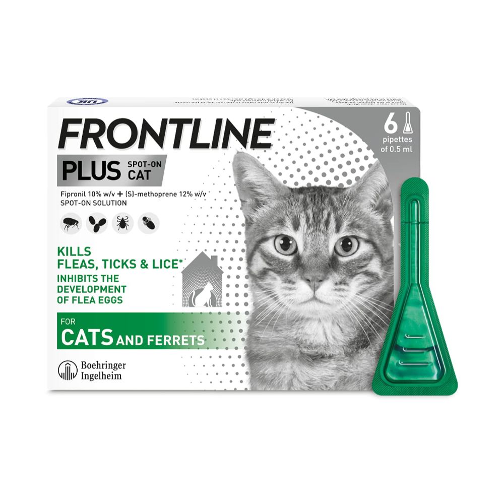Frontline Plus Cats - 6 Pack 