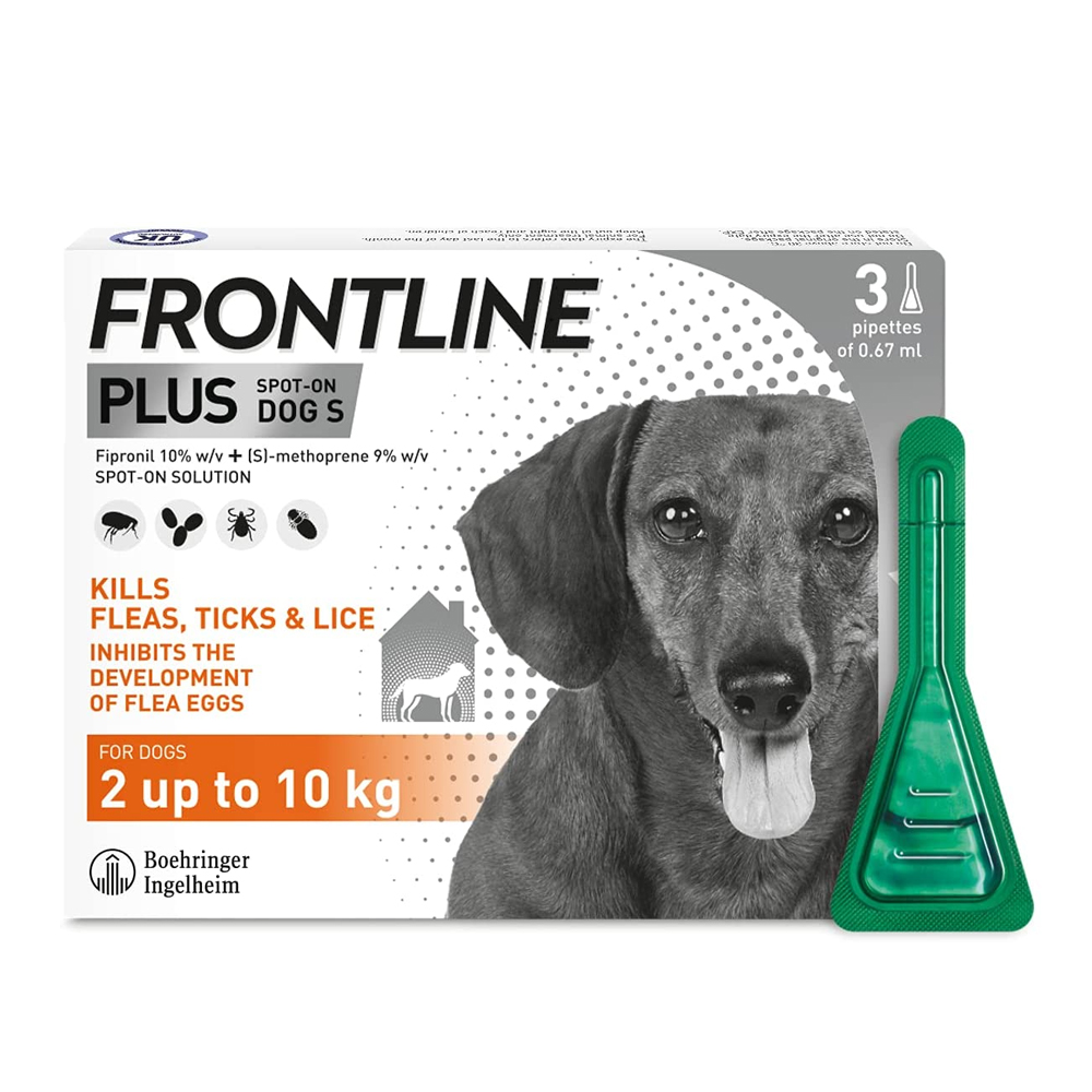 Frontline Plus Small Dog Below 10 Kg 3Pk