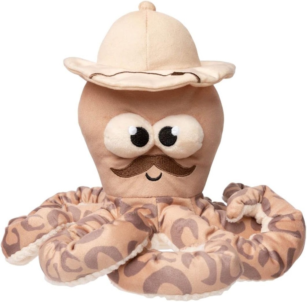 FuzzYard Octo-Posse Dog Toy Sir David Octoborough