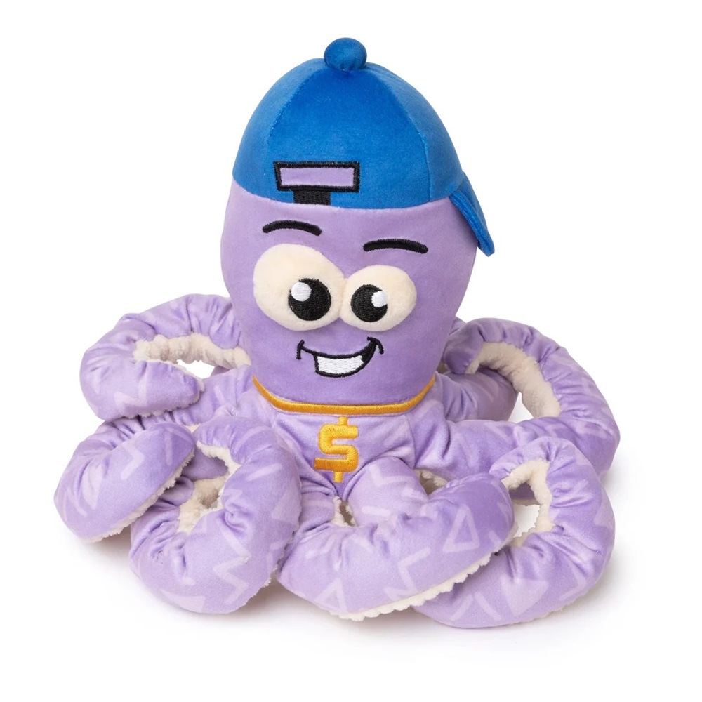 FuzzYard Octo-Posse Dog Toy Hip-Hoptopus