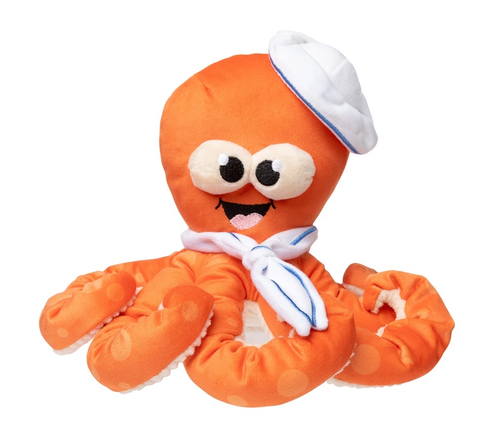 FuzzYard Octo-Posse Dog Toy Sailor Squiggles