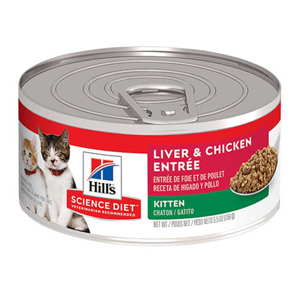 Hills Feline kitten liver/chicken 5.5oz 
