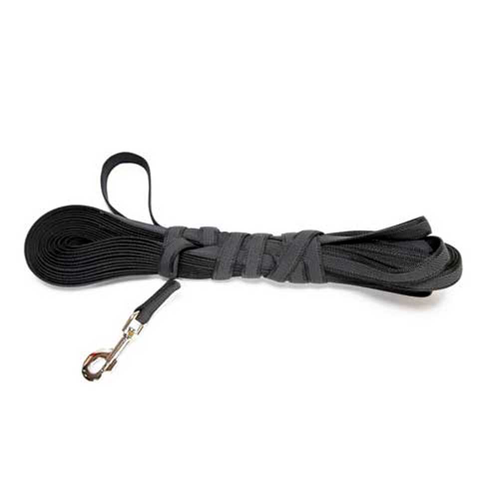ColorGrey SG Black Leash w/Handle 15m L