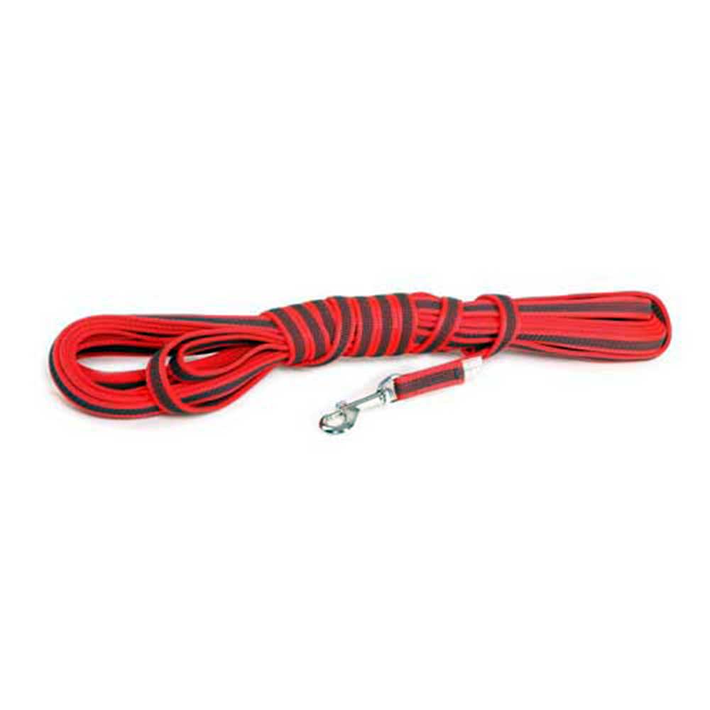 ColorGrey SG Red Leash w/Handle 10m, S
