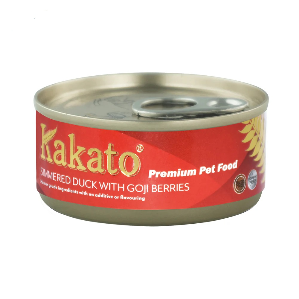 Kakato Premium Simmered Duck with Goji Berries 70g
