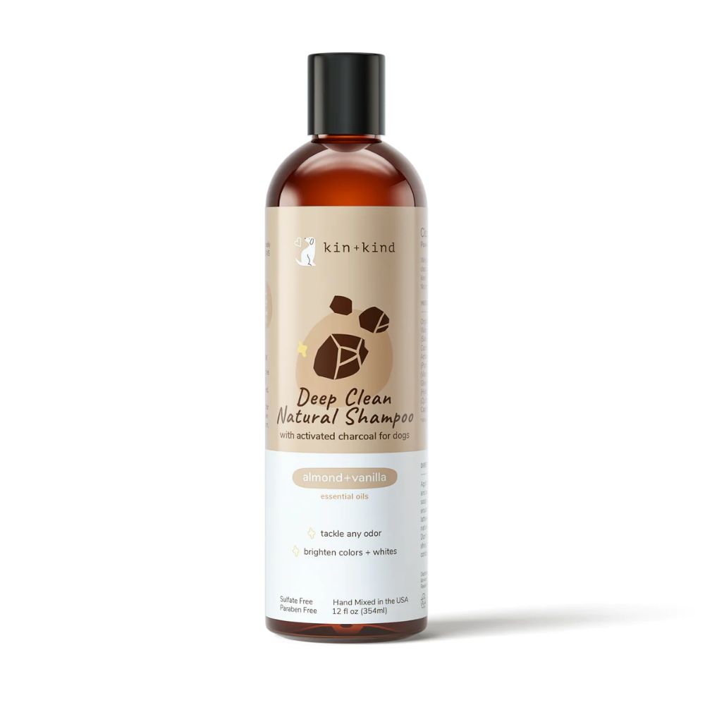 Kin+Kind Deep Clean Natural Shampoo Almond+Vanilla