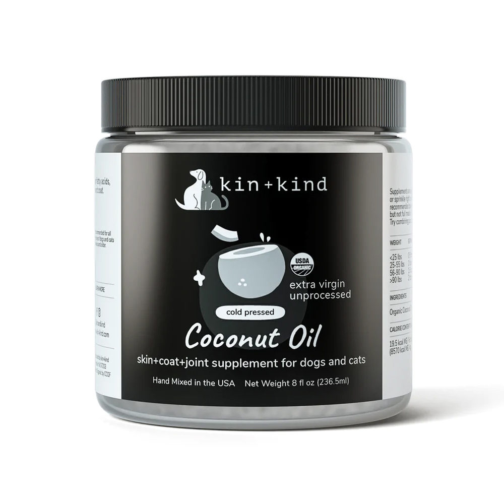 Kin+Kind Raw Coconut Oil Supplement 16oz