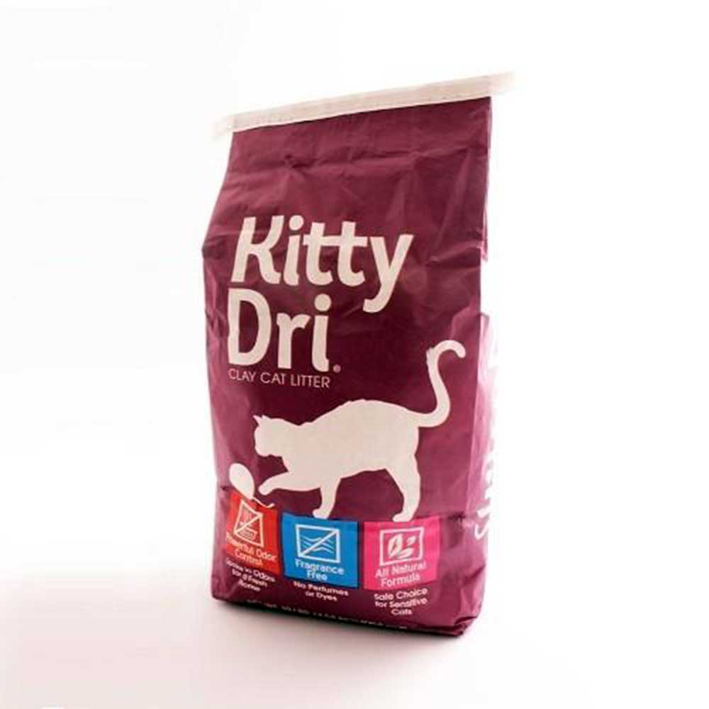 Kitty Dri Natural Cat Litter 10 Lbs
