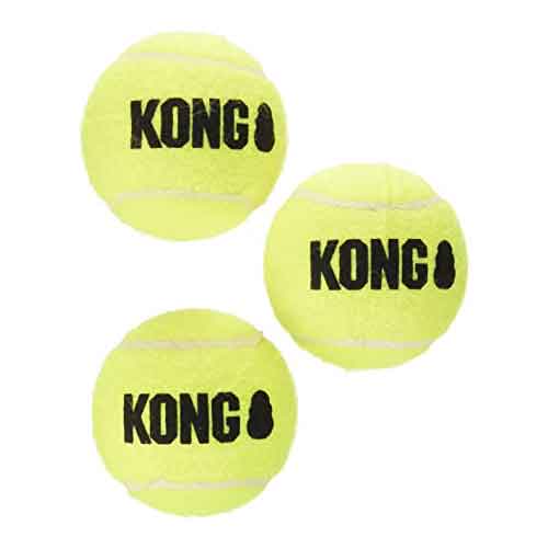 Kong Air Squeaker Ball Medium 3P