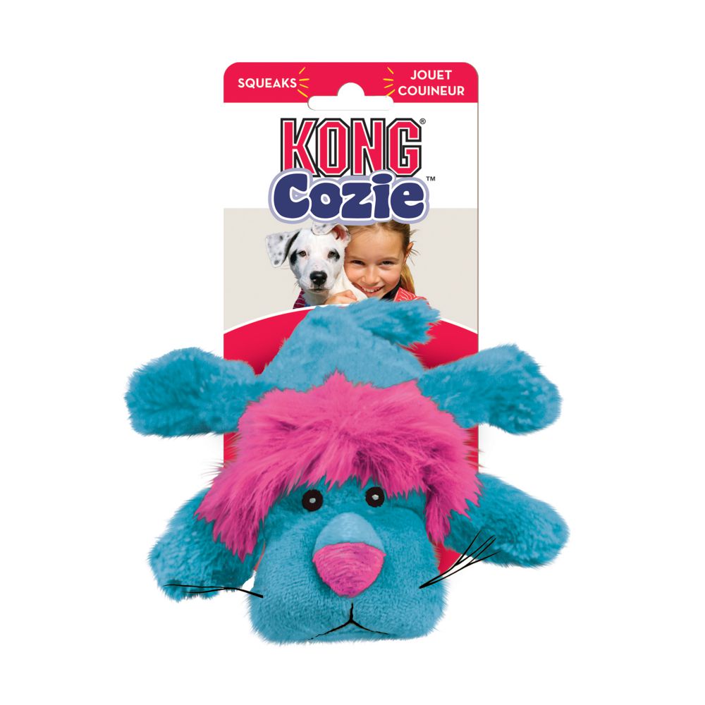 Kong Cozie Dog Toy King Lion