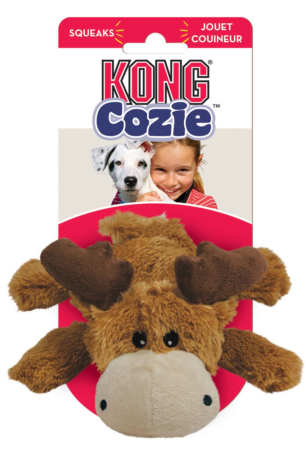 Kong Cozie Dog Toy Marvin Moose