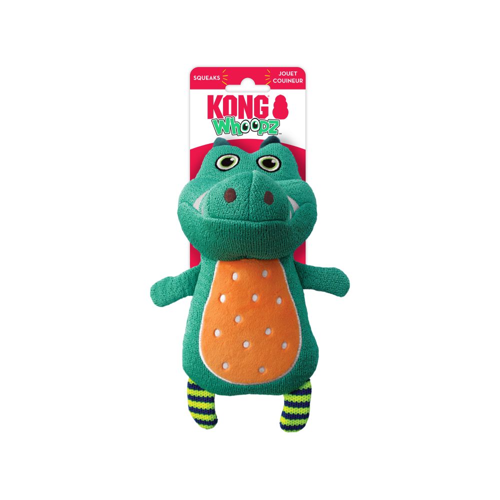 Kong Whoopz Dog Toy Gator