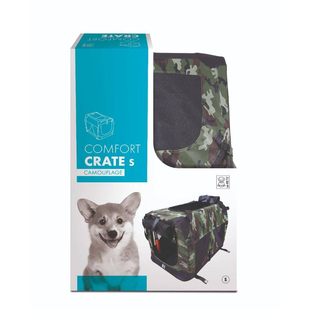MPets Comfort Crate Camouflage S