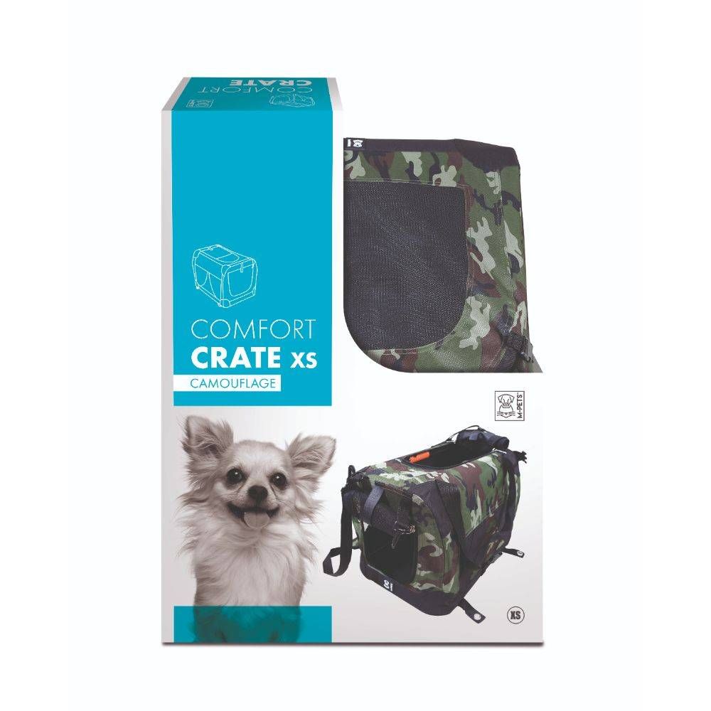 MPets Comfort Crate Camouflage XS