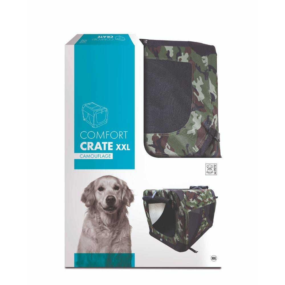 MPets Comfort Crate Camouflage XXL