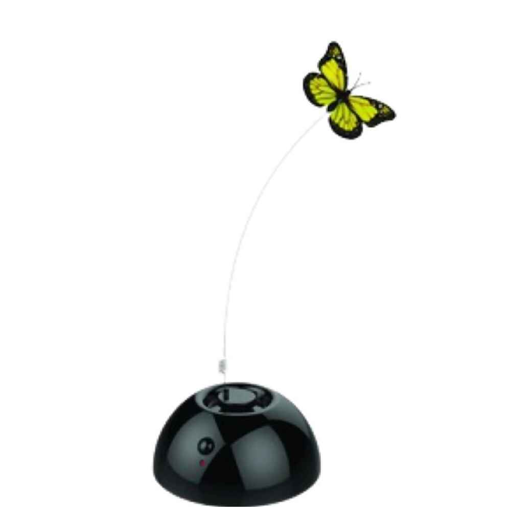 MPets Dancing Butterfly Cat Toy Black
