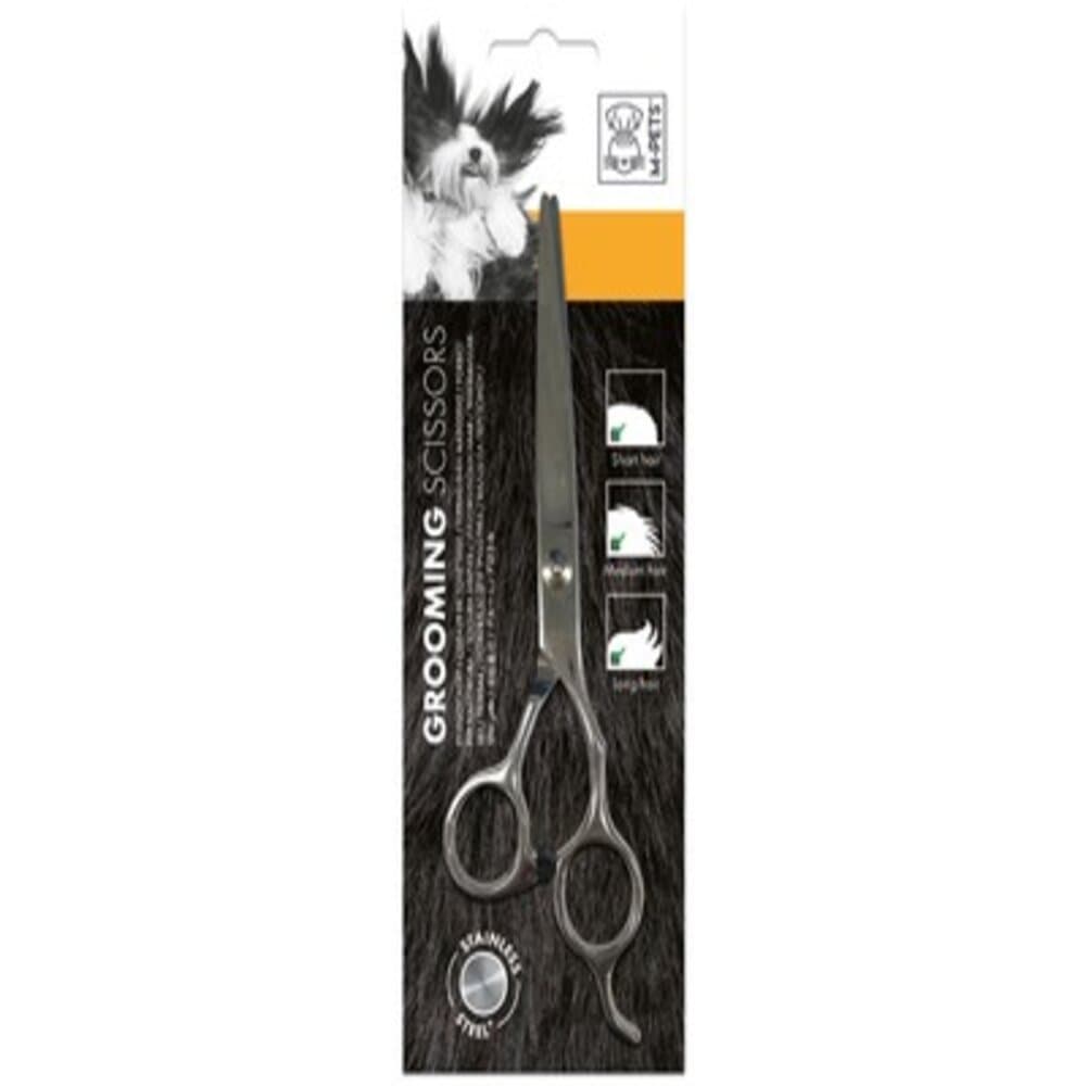 MPets Grooming Steel Scissors - Straight